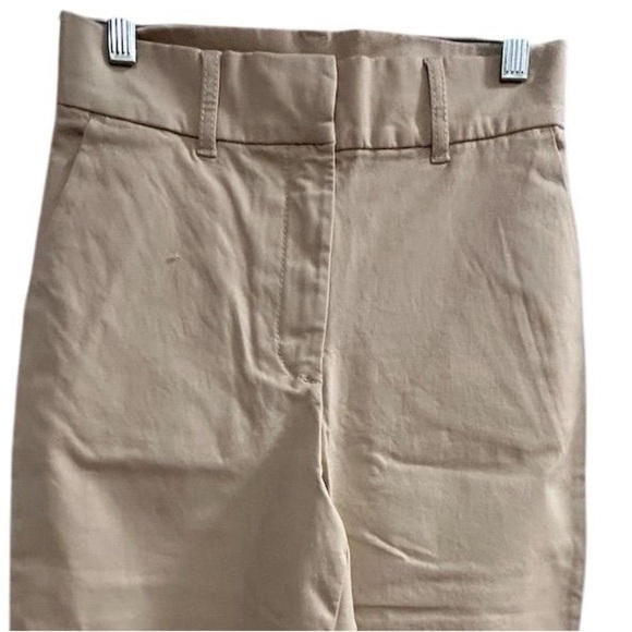 Monki Women's Beige Ava Wide Leg Trouser Pants Size Uk 6, EUR 32 - Picture 3 of 12